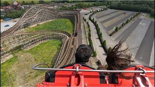 Cu Chulainn Rollercoaster , the biggest wooden rollercoasters in Europe.