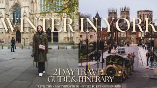 YORK | the most UNDERRATED winter destination in the UK? 