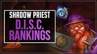 Shadow Priest 11.1.7 Updates - D.I.S.C Belt Power Rankings