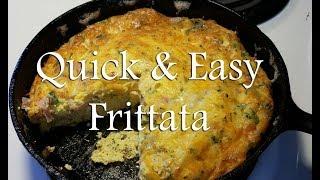 Quick Easy Frittata ~ Homestead Corner