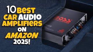 Top 10 BEST Car Stereo Amplifiers on Amazon 2025"Crystal Clear Sound!