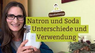 Was ist der Unterschied zwischen Natron, Backpulver und Soda?