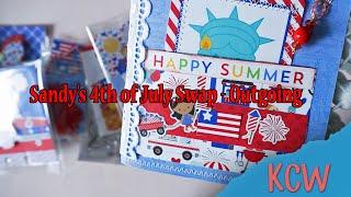 Sandy's 4th of July Swap   Outgoing