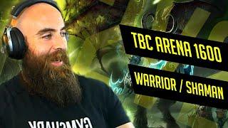 TBC Arms Warrior / Resto Shaman 2v2 Arena - WoW Classic Burning Crusade PvP (Season 1)