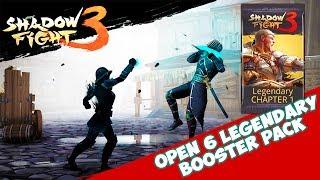 Shadow Fight 3 OPEN 6 LEGENDARY BOOSTER PACK