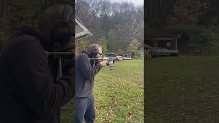 Shooting a friends Honey badger by Q! It was the first time I had held one and they’re very light