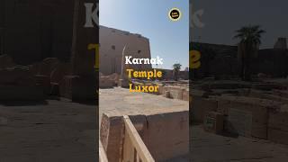 Entering Karnak Temple Complex in Egypt #virtual tour  #shorts