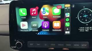 Testing the cheapest Wireless Carplay adapter on the market Karplayer Mini 3.0 on Hyundai Kona 2020