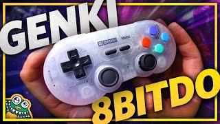 Genki x 8bitdo's PocketPro Gamepad  - Unboxing and Overview