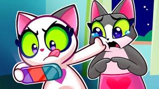 Don't Get Too Into The Games!  Interactive Educational Cartoon For Kids by Purr-Purr Stories