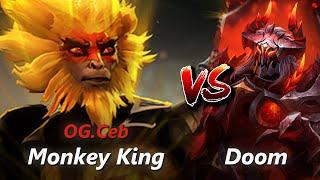 Ceb offlane Monkey King vs Doom/Zeus | First 10 minutes