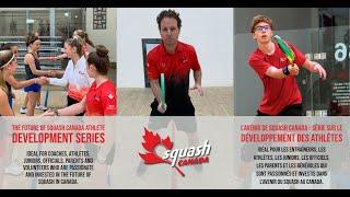 Squash Canada Athlete Development Webinar Series - National Physical & Technical Testing Program