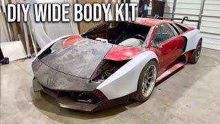 We Built A 1 of 1 Custom Wide Body Kit For My Lamborghini Murcielago