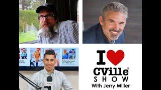 Russell Chisholm And Richard Averitt Joined Jerry Miller On The I Love CVille Show!