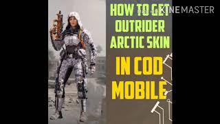 HOW TO GET -OUTRIDER ARCTIC SKIN IN COD MOBILE