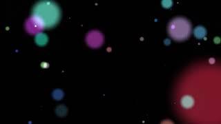 Colored Bokeh No Blur - Background Video Stock Overlays