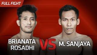 [HD] Brianata Rosadhi vs M. Sanjaya || One Pride Pro Never Quit #27