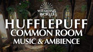 Hufflepuff Common Room | Harry Potter Music & Ambience - 4 Magical Scenes for Relaxation and Focus.