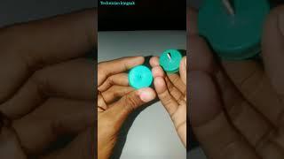 how to make yo yo frome  bottle cap // diy yo yo toy making // #short