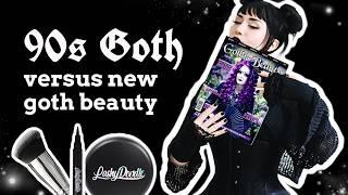  Unboxing a Gothic Beauty Box for the first time— honest, chatty review of new goth makeup vs 90s