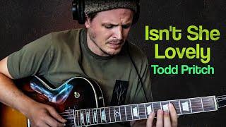 Isn't She Lovely (Neosoul Guitar) - Todd Pritch