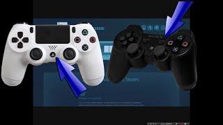 КАК ПОДКЛЮЧИТЬ ГЕЙМПАД ОТ PS4 К PS3 ЛУЧШИЙ СПОСОБ РАБОТАЕТ БЕЗ ПРОВОДА!