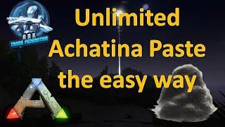 Ark Official PVE: Easy way to get unlimited Achatina Paste!