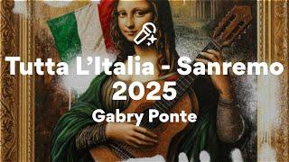 Sanremo 2025, Tutta L'Italia (Lyrics)