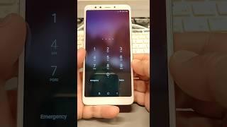 How to Hard Reset Xiaomi Redmi 5 (MDG1 / MDI1). Delete Pin, Pattern, Password lock.