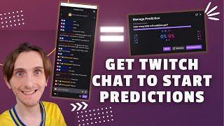 Twitch Chat Can Start Their Own Predictions?! YES REALLY