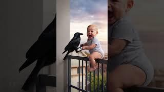  That Crow Literally Saved The Baby's Life