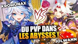 Deux joueurs de ITTO C6 s'affrontent en PvP dans les abysses ! Genshin Impact FR