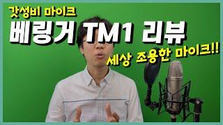 최고의 가성비 XLR 마이크 베링거(혹은 탄노이) TM1 Review - 가격대비 가장 조용한 마이크입니다.