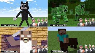 Coffin Meme but It's CURSED Part 2 - Minecraft - Lucky Creeper