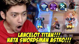 DUET SERU PARAH NATA X LANCELOT TITAN!!! - MAGIC CHESS MOBILE LEGENDS