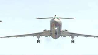 Tu-154M Tahiti Landing - X-Plane 11