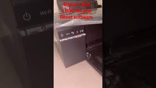 Epson L805 L800 ink pad Reset software #reset #service #epson