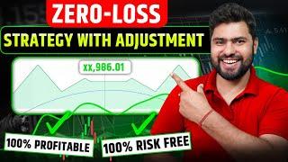 100% PROFITABLE ADJUSTMENT STRATEGY  | RISK FREE OPTION SELLING