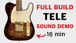 Full Telecaster Build & Sound Demo