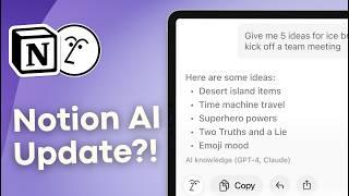 6 Best Tips to Use the NEW Notion AI | Full Guide (Update October 2024)