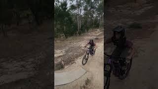 st andrews dirt jumps are soo sick. such a long technical line.