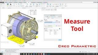 Creo Parametric - Measure Tool [Tutorial]