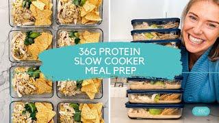 High Protein Meal Prep Using My Slow Cooker