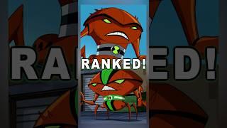 Brainstorm Ranked Worst to Best for Ben 10! #ben10 #ranked #fyp