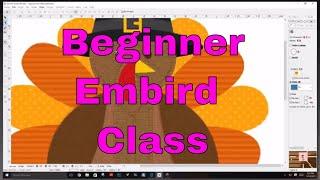 Embird Studio Beginner Tutorial How to digitize an embroidery design