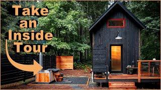 This Tiny Cabin Home Going To Blow Your Mind | One Bedroom Tiny House Tour