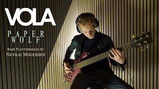 VOLA - Paper Wolf (Bass Playthrough by Nicolai Mogensen)