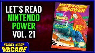 Let's Read Nintendo Power #21 - My First Issue Ever | Friday Night Arcade