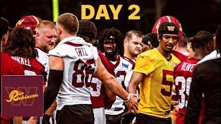 Washington Commanders Training Camp Day 2 | Jayden Daniels STACKING GOOD DAYS | Forbes Looks ALIVE