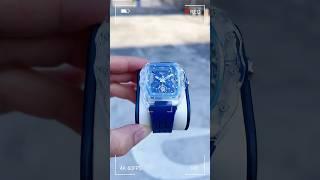 Haofa 2326-Blue Aviation Aluminum #haofa #watch #tourbillon #haofawatch #jamtanganhaofa #jamhaofa